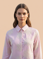 Embroidered Stripe Women’s Shirt