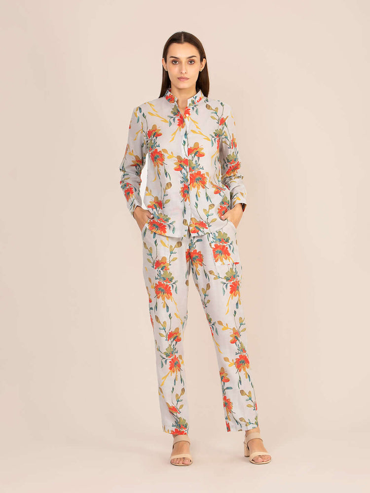 Women'S Premium Cambric Paisley Coord Set