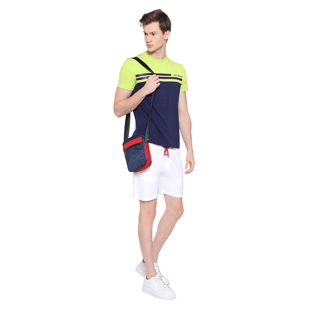 Mens Cotton Rich Lycra Half Sleeve Crew Neck T-Shirts