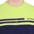 Mens Cotton Rich Lycra Half Sleeve Crew Neck T-Shirts