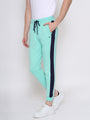 Mens Cotton Rich Lycra Straight Track Pant