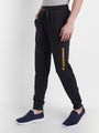 Mens Cotton Lycra Printed Track Pant