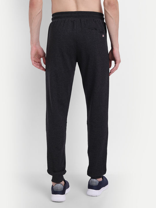 Mens Cotton Lycra Printed Track Pant