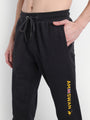 Mens Cotton Lycra Printed Track Pant
