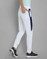 Mens Premium Cotton Colourblocked Printed Track Pants