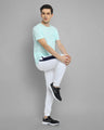 Mens Premium Cotton Colourblocked Printed Track Pants