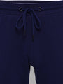Mens Premium Cotton Colourblocked Printed Track Pants
