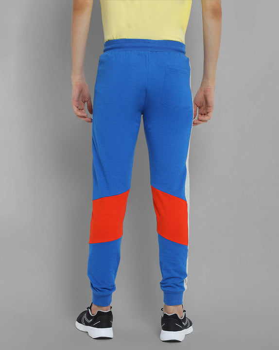Mens Premium Cotton Colourblocked Track Pants