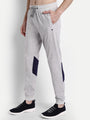 Mens Premium Cotton Colourblocked Track Pants