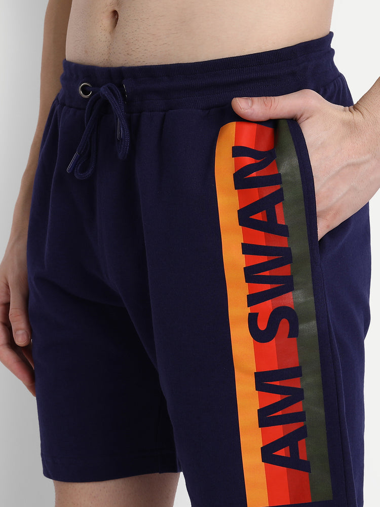 Mens Premium Cotton Printed Shorts