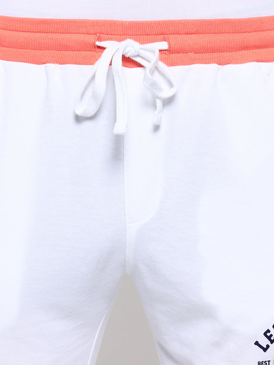 Mens Premium Cotton Colourblocked Printed Shorts