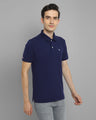 Mens Cotton Rich Half Sleeve Collar T-Shirts