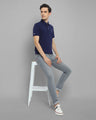 Mens Cotton Rich Half Sleeve Collar T-Shirts