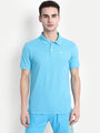 Mens Cotton Rich Half Sleeve Collar T-Shirts