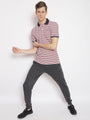 Premium Cotton Striped Polo Tees