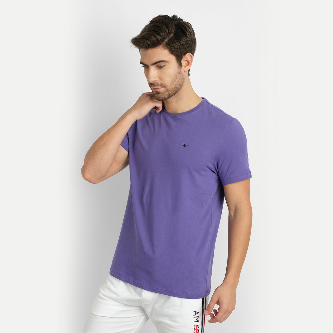 MENS PREMIUM COTTON HALF SLEEVE CREW NECK T-SHIRTS