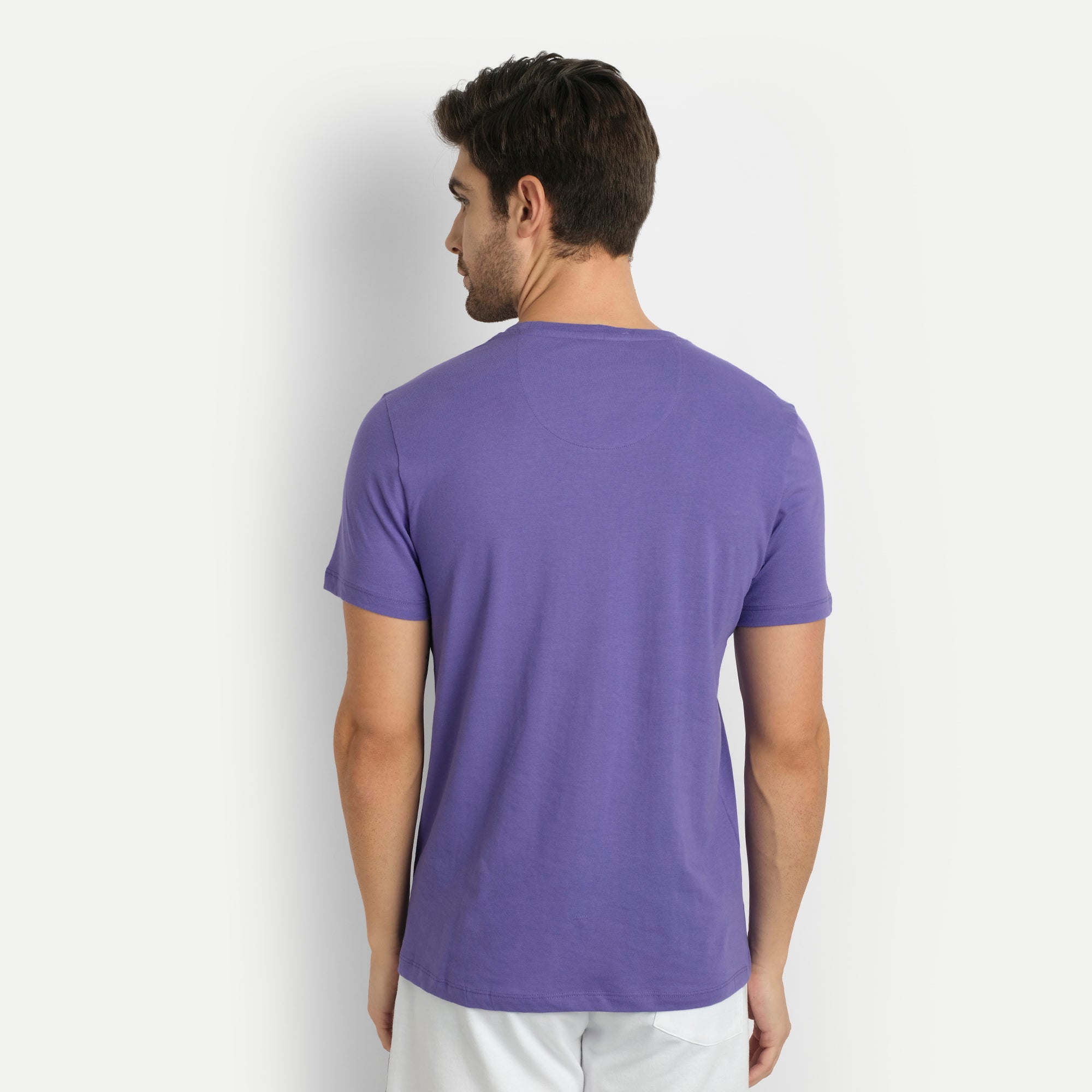 MENS PREMIUM COTTON HALF SLEEVE CREW NECK T-SHIRTS