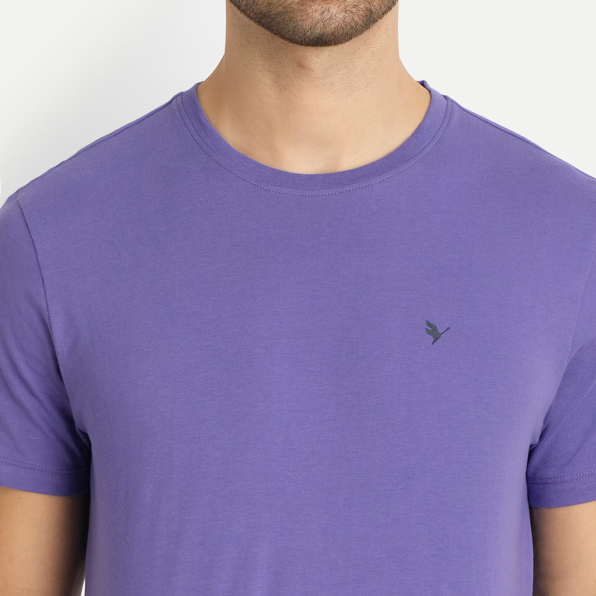 MENS PREMIUM COTTON HALF SLEEVE CREW NECK T-SHIRTS
