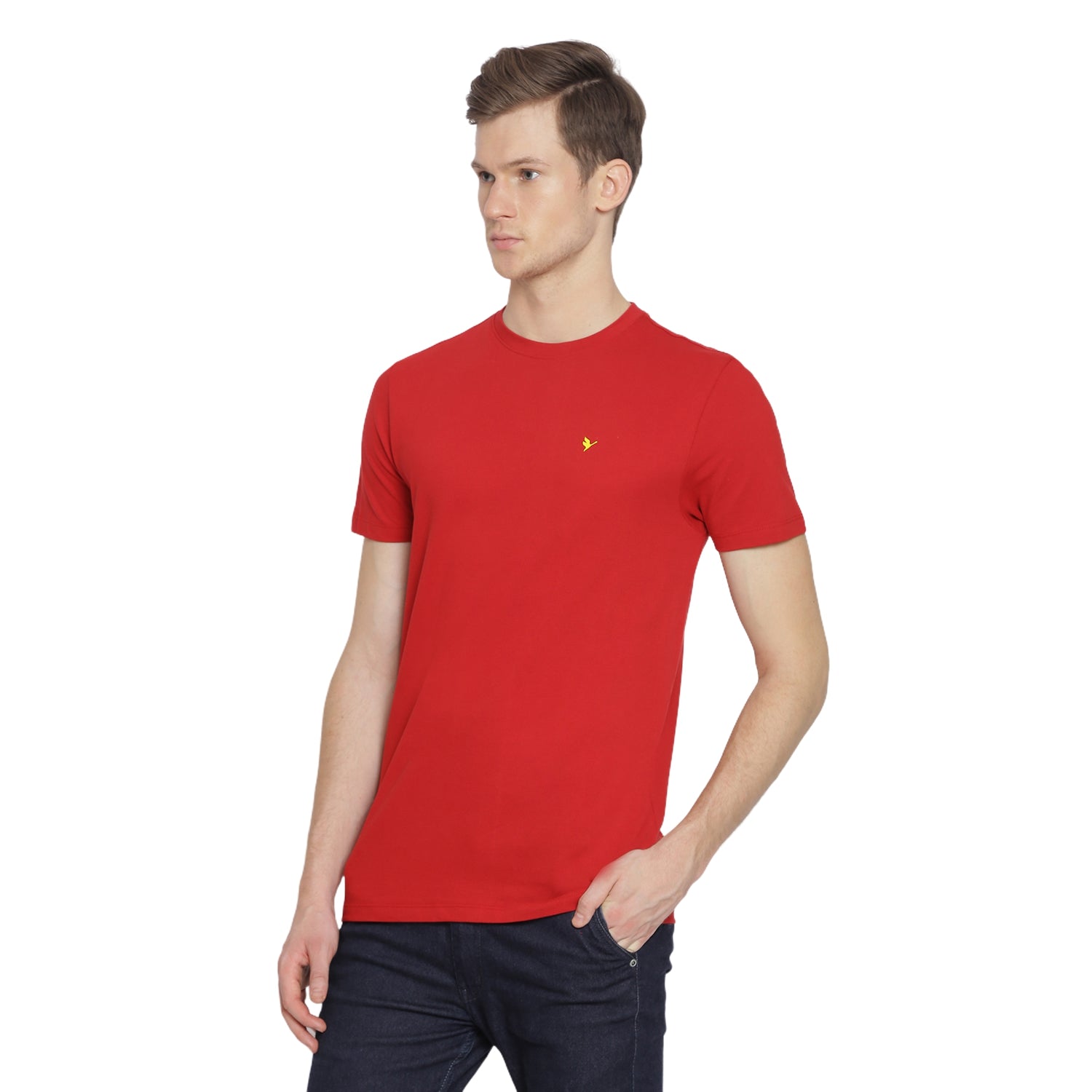 MENS PREMIUM COTTON HALF SLEEVE CREW NECK T-SHIRTS