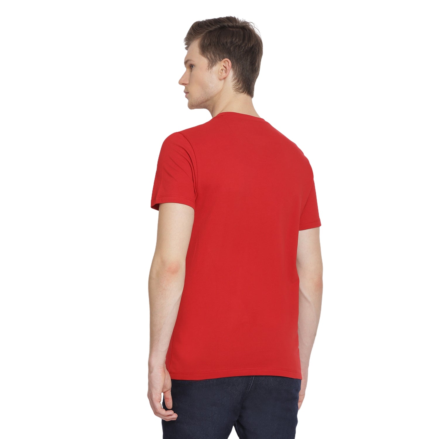 MENS PREMIUM COTTON HALF SLEEVE CREW NECK T-SHIRTS