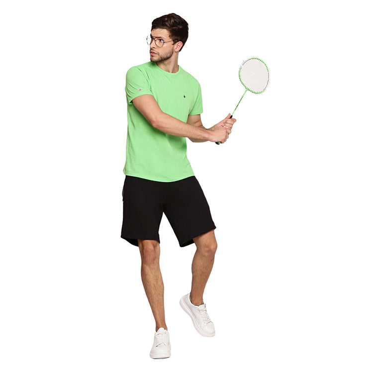 MENS PREMIUM COTTON HALF SLEEVE CREW NECK T-SHIRTS