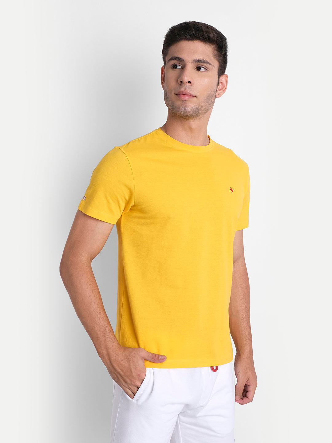 MENS PREMIUM COTTON HALF SLEEVE CREW NECK T-SHIRTS