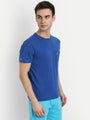 Mens Premium Cotton Over Dyed Half Sleeve Crew Neck T-Shirts