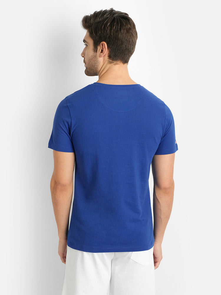 MENS PREMIUM COTTON HALF SLEEVE HENLEY T-SHIRTS