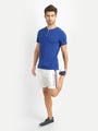 MENS PREMIUM COTTON HALF SLEEVE HENLEY T-SHIRTS