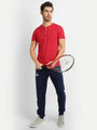 MENS PREMIUM COTTON HALF SLEEVE HENLEY T-SHIRTS