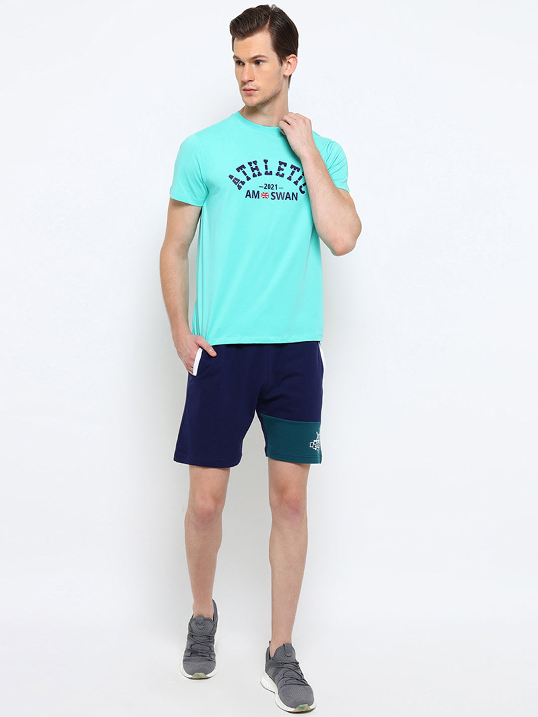 MENS PREMIUM COTTON PRINTED HALF SLEEVE CREW NECK T-SHIRTS