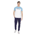 Mens Premium Cotton Colourblock Printed Half Sleeve Crew Neck T-Shirts