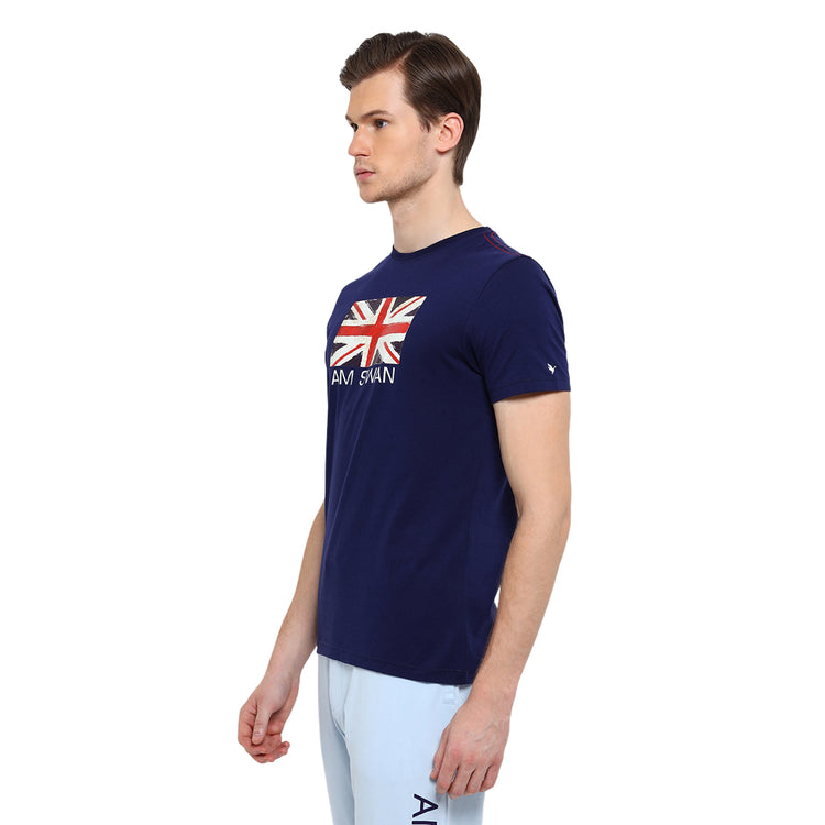 MENS PREMIUM COTTON PRINTED HALF SLEEVE CREW NECK T-SHIRTS