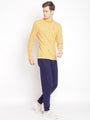 MENS PREMIUM COTTON STRIPED FULL SLEEVE CREW NECK T-SHIRTS