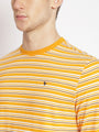 MENS PREMIUM COTTON STRIPED FULL SLEEVE CREW NECK T-SHIRTS