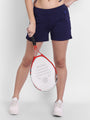 WOMENS PREMIUM COTTON LYCRA SMART FIT WAISTBAND PRINTED SHORTS