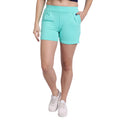 WOMENS PREMIUM COTTON LYCRA SMART FIT WAISTBAND PRINTED SHORTS