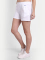 WOMENS PREMIUM COTTON LYCRA SMART FIT WAISTBAND PRINTED SHORTS