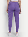 Womens Premium Cotton Solid Track Pants