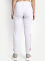 Womens Premium Cotton Printed Colourblocked Track Pants