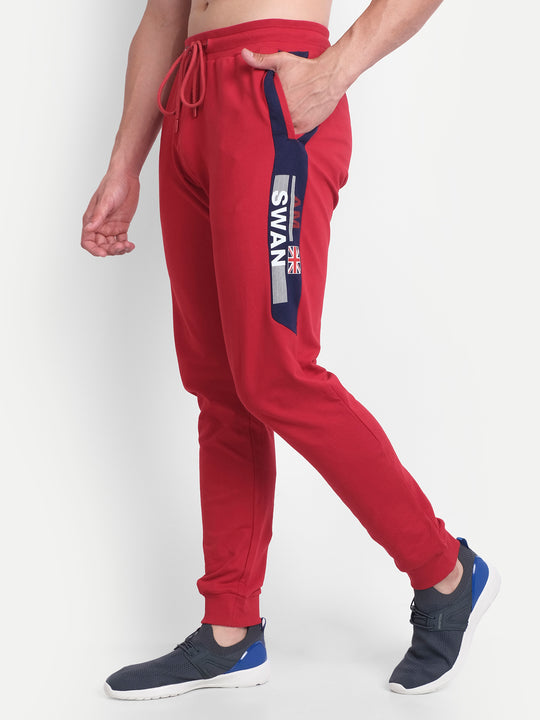 Mens Premium Cotton Printed Track Pant