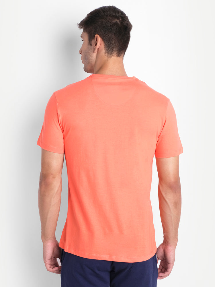 Mens Premium Cotton Half Sleeve Solid T-Shirts