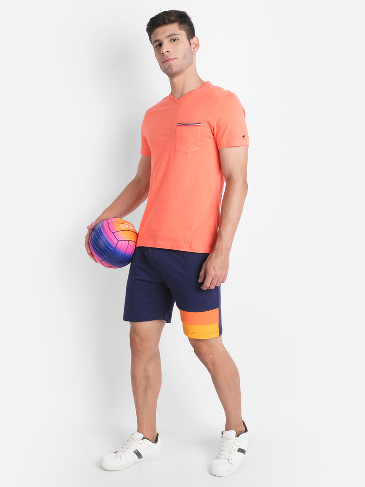 Mens Premium Cotton Half Sleeve Solid T-Shirts