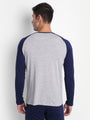 MENS PREMIUM COTTON PRINTED FULL SLEEVE HENLEY T-SHIRTS