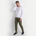 MENS PREMIUM COTTON PRINTED FULL SLEEVE HENLEY T-SHIRTS