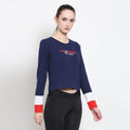 Women'S Premium Cotton Printed Full Sleeve T-Shirts
