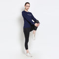 Women'S Premium Cotton Printed Full Sleeve T-Shirts