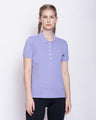 Womens Premium Cotton Solid Half Sleeve Polo T-Shirts