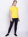 WOMENS PREMIUM COTTON SOLID HALF SLEEVE POLO T-SHIRTS