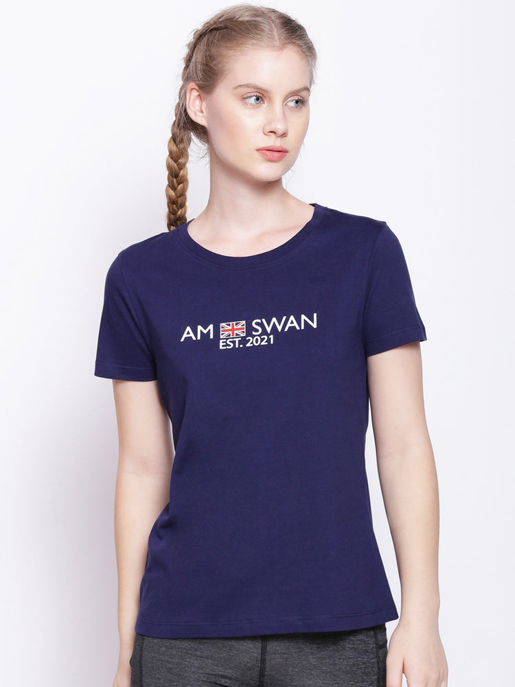 Women'S Premium Cotton Printed Half Sleeve T-Shirts
